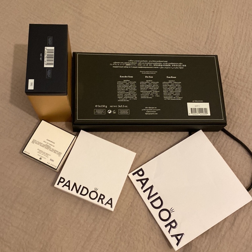 Diptyque & Pandora & Chanel empty boxes. - Picture 3 of 3